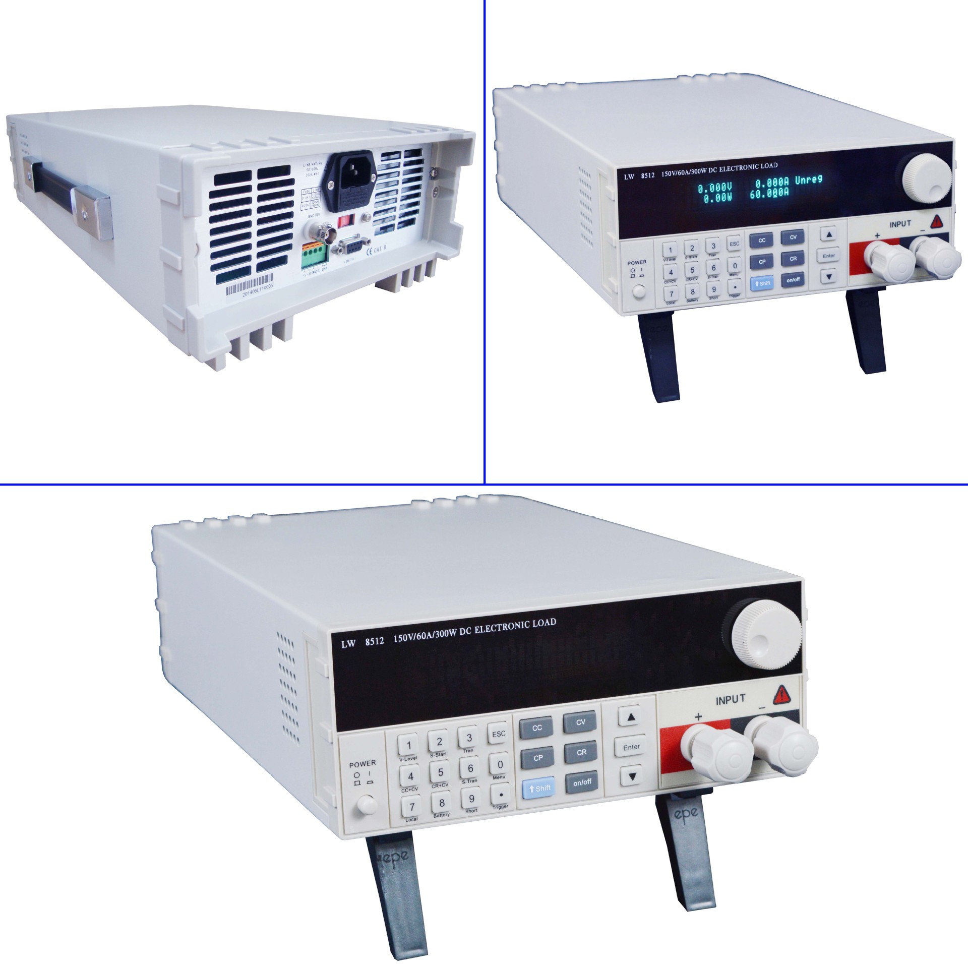 龙威LW8511可编程直流电子负载测试仪PK艾德克斯IT8511+同惠安柏