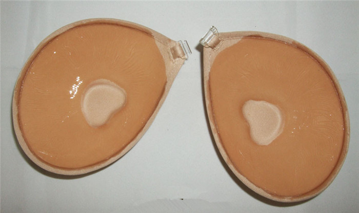 心形留圈娇点保护胸贴烤胶棉布超轻隐形文胸罩Cloth silicone bra