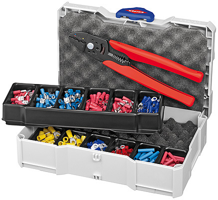 德国 KNIPEX 凯尼派克 97 90 01 压线钳组套（用于电缆连接）