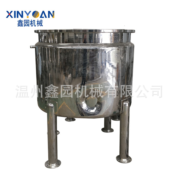 厂家定制大小型304不锈钢储奶罐  食品级立式常压500L保温储罐