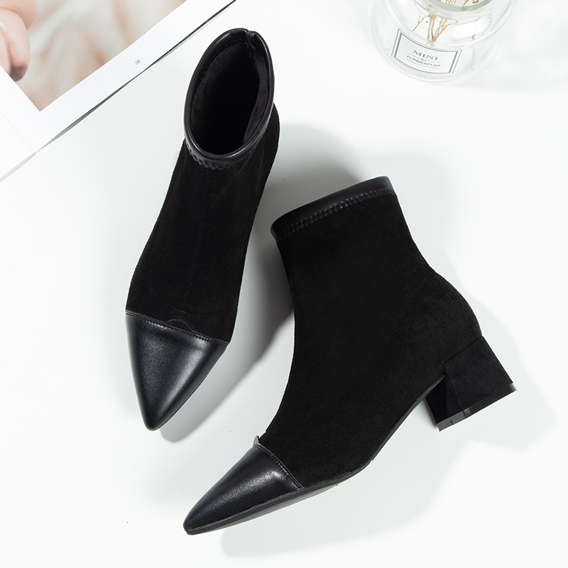 Bottes femme en Daim - Ref 3355214 Image 10