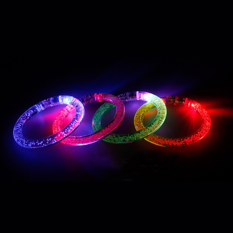 Wholesale Acrylic Luminous Bracelet Led Luminous Bracelet Children's Small Toys display picture 3