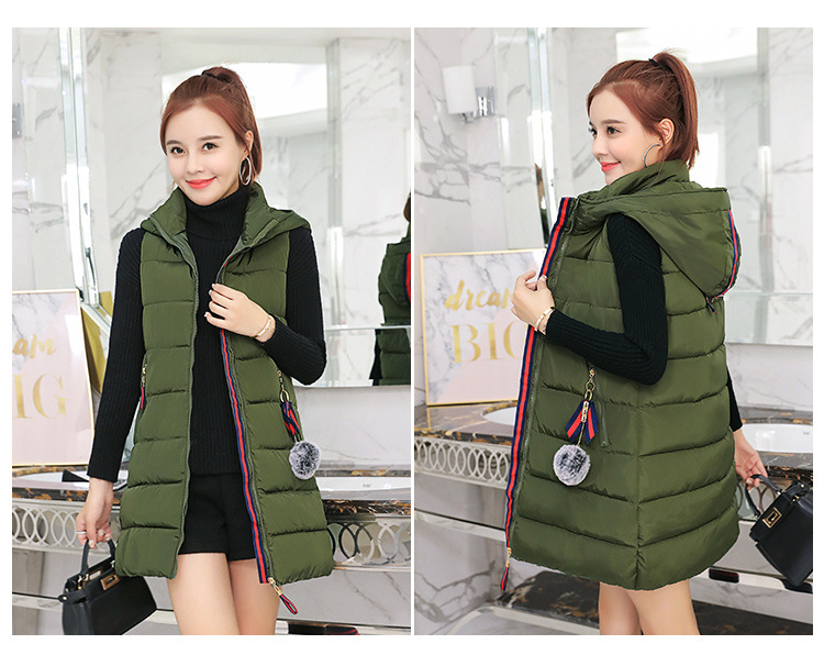 Gilet femme en Mélange de coton - Ref 3316385 Image 35