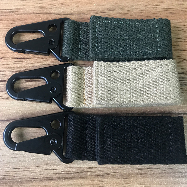 Manufactor Direct selling Olecranon Carabiner Tactical buckle Key buckle Belt buckle Versatile Belt