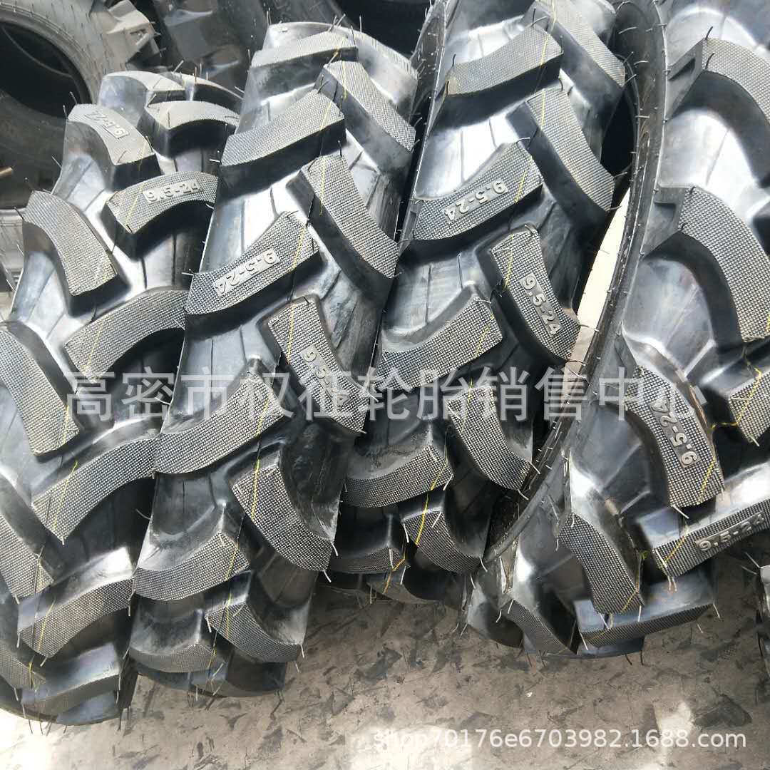 现货人字花纹农业轮胎9.5-20拖拉机轮胎9.5-24