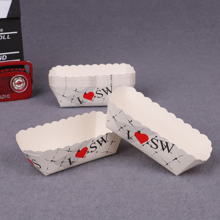 船型蛋糕盒烘焙糕点鸡腿鸡翅包装纸盒烤肠地瓜烧烤炸鸡串串打包盒