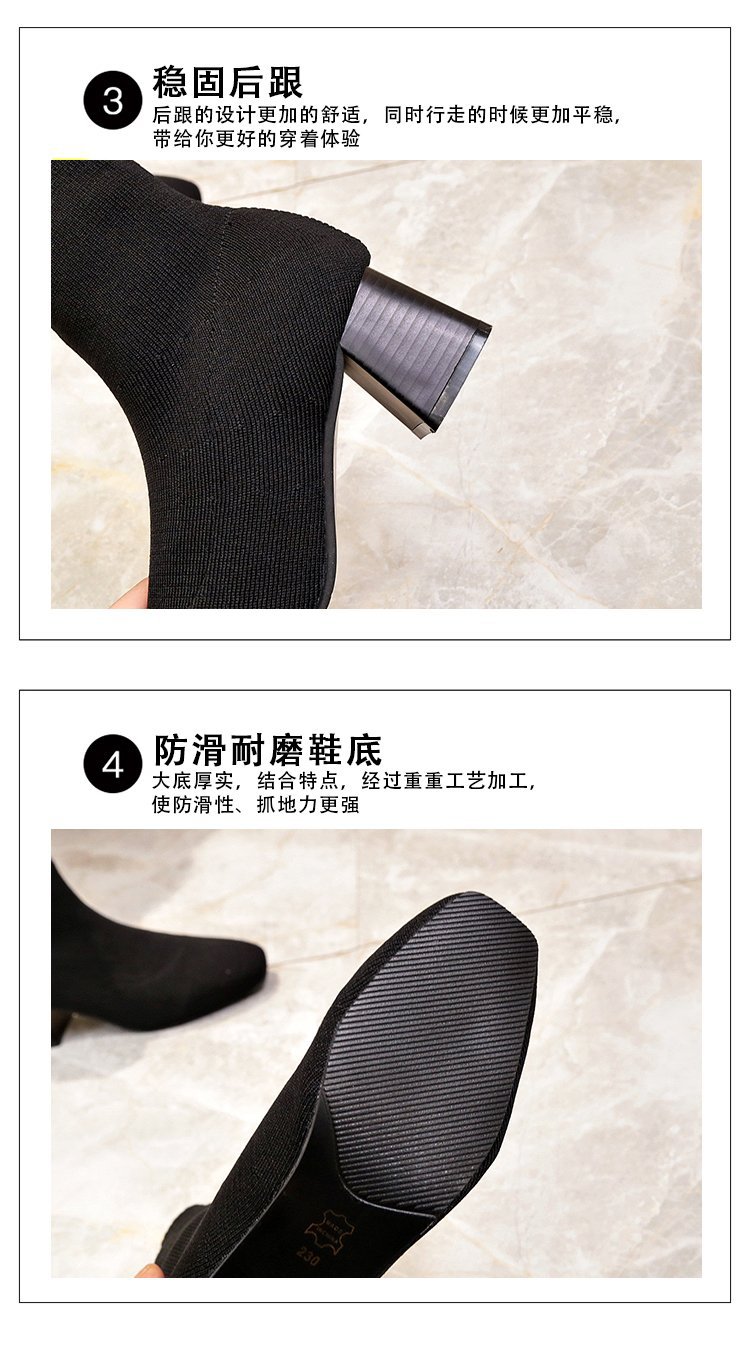 Bottes femme en Tissu - Ref 3355140 Image 10