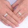 Ring for beloved heart shaped suitable for men and women, Korean style