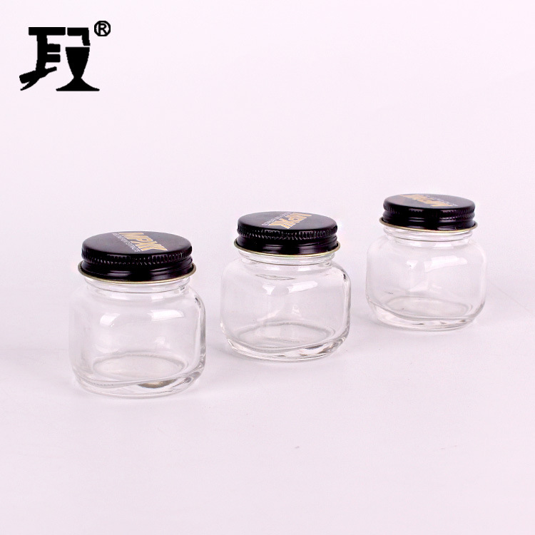 厂家供应 45ml 喜密玻璃瓶 圆蜂蜜玻璃瓶