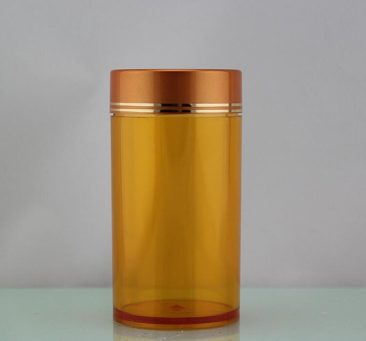 厂家直销300ml保健品瓶胶囊瓶JX25B+ABS喷涂塑料盖 蜂胶胶囊颗粒