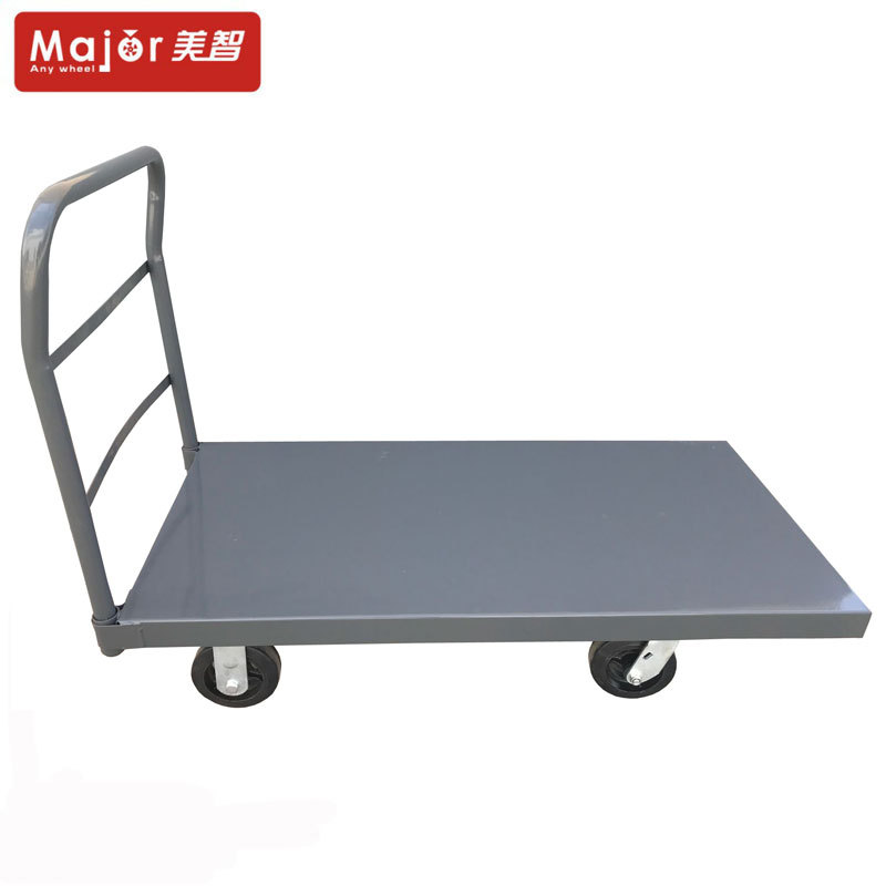 平板推车，6寸8寸10寸脚轮推车，300KG承载能力，四轮推车