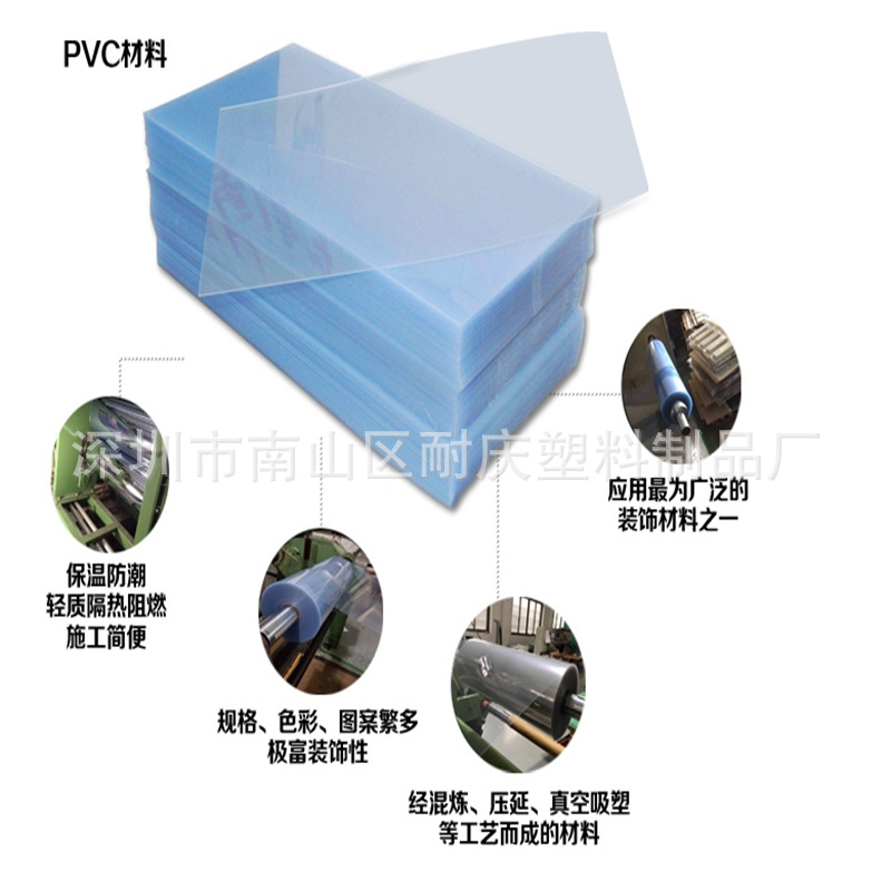 生产定做耐磨损PET板 白色PET卷材 防静电PET片材