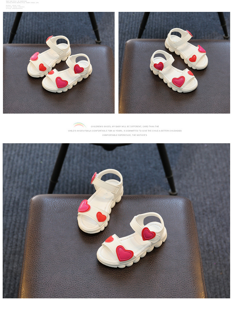 Women's Fashion Solid Color Open Toe Beach Sandals display picture 2