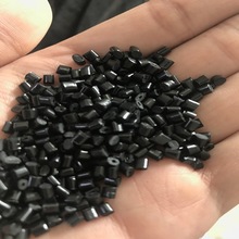 黑色不增强G0高光泽耐温115°PPO阻燃再生料 塑料颗粒自产自销