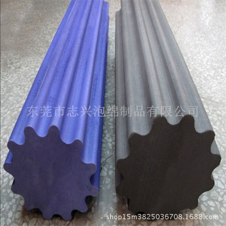 供应海绵清洗海绵管 管道清洗柱子吸水白色海棉垫圈 防撞海绵长条