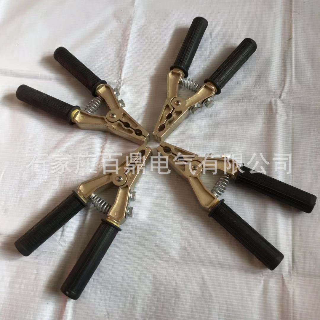 压铸型铜接地钳钳口铜夹子个人保安钳铜钳子0.4kv电厂用铜钳子