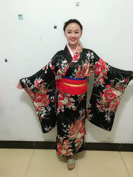 Hell girl costume kimono