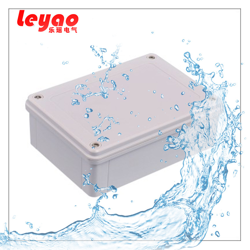 乐瑶电气批发IP66防水接线盒防水盒电缆盒端子盒 180*130*60