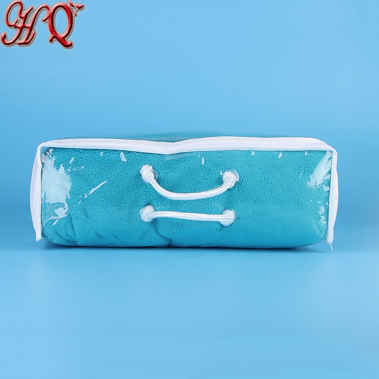 Foreign trade pvc blanket packaging bags, non-woven fabric bags, transparent plastic home textile packaging bags pic 8
