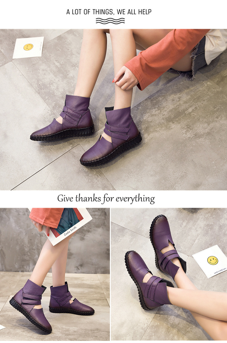 Bottes femme en En cuir - Ref 3355063 Image 21