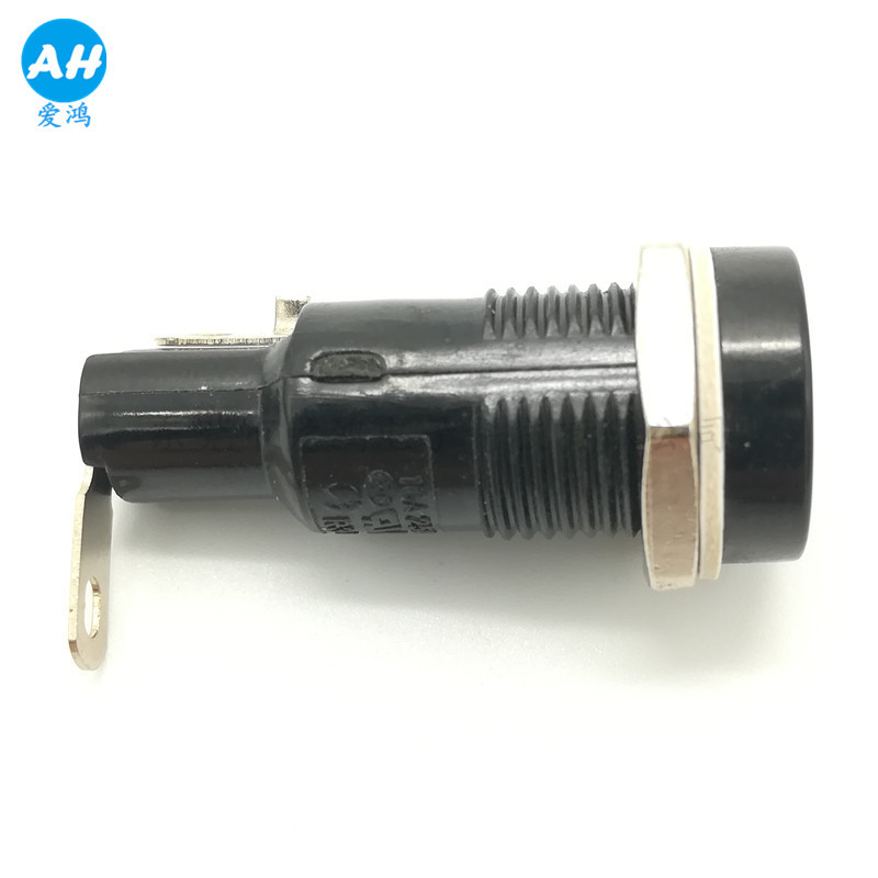 厂家现货供应 r3-11保险丝座5*20 面板安装保险丝座