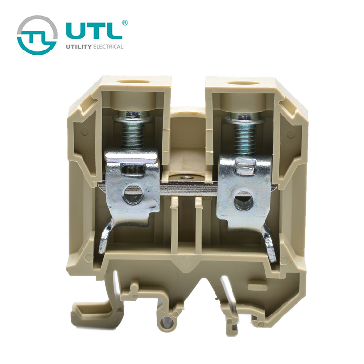 尤提乐JUT2-35大电流接线端子替代魏德米勒SAK系列导轨式端子排