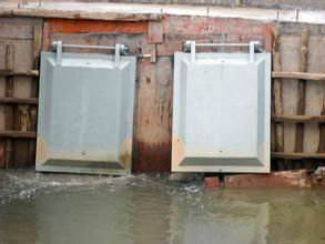 厂家直供PM-F方形拍门   钢制方形对开拍门定制