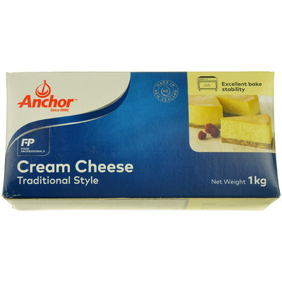安佳Anchor奶油奶酪1kg 忌廉芝士 乳酪芝士蛋糕 烘焙原料批发|ru