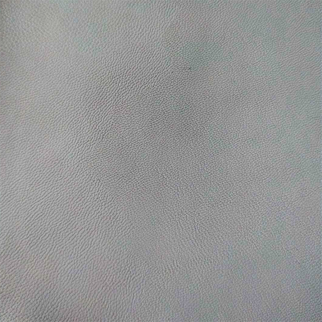 直销产品起毛弹力布底1.0羊纹PVC革手感超软手袋箱包家具包装面料