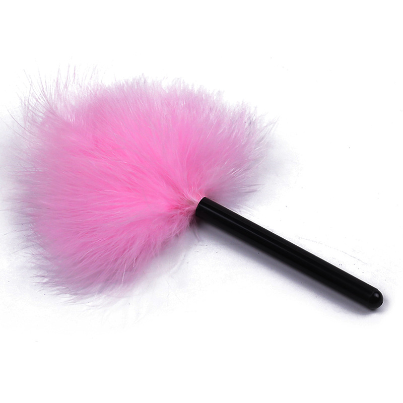 Fábrica directa de juguetes sexuales para adultos coqueteando plumas de pollo plumas escombradoras de masturbación femenina M