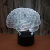 Brain Colorful 3D Visual Light LED Color Light 3D Touch Light Creative Color Charming Desktop Night Light