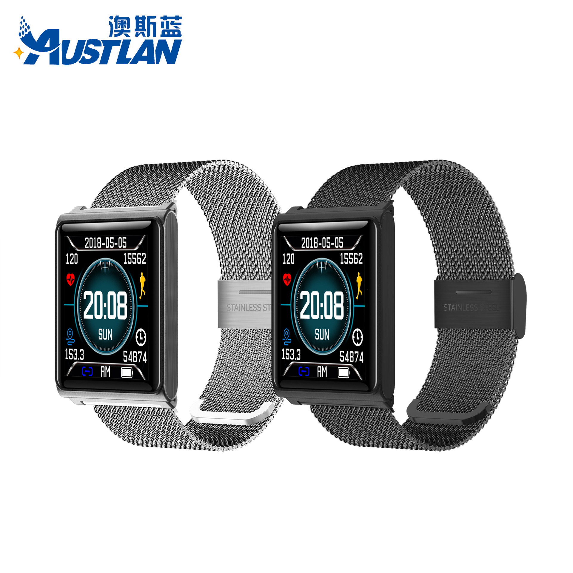 Montre intelligente AUSTLAN OSLAN - Ref 3391685 Image 1