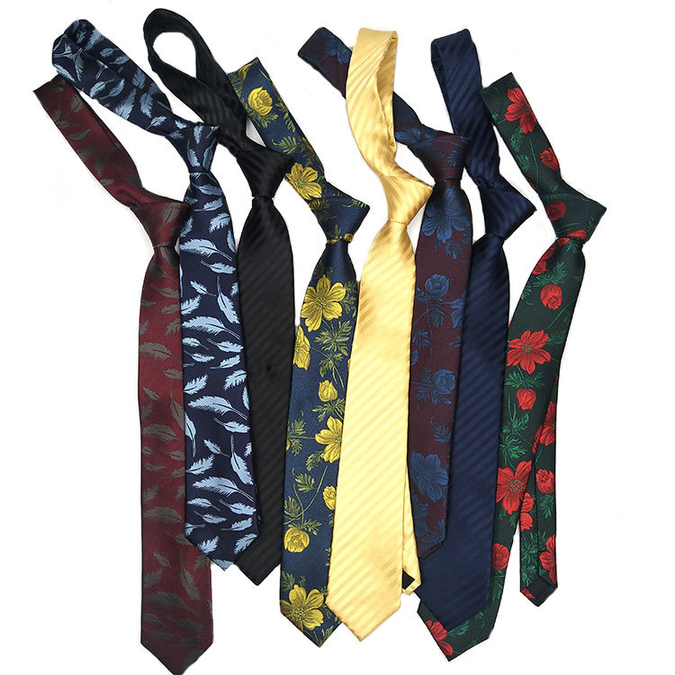 厂家直销商务正装西装创意个性7cm男士领带 大花朵羽毛手打长领带|ru