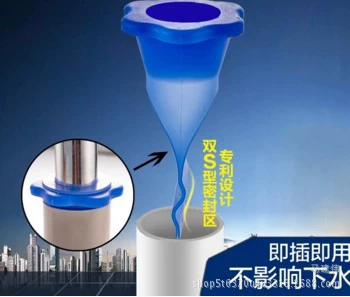 Водопроводная труба против запаха силиконовая заглушка 75 труба через раковину 50 канализационная труба герметичная против запаха