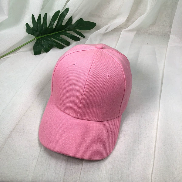 B13101 Light I Pure Color Baseball Pink