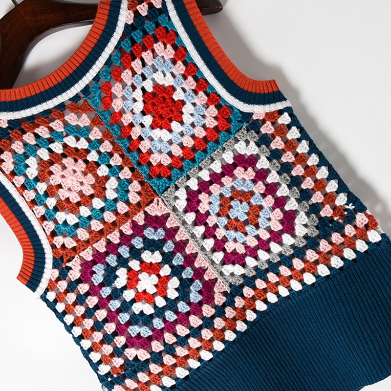 Gilet femme ATTEINDRE LES GENS en Tricot - Ref 3316203 Image 5