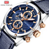 MINI FOCUS brand watch fashion business men's watch hot -selling night light waterproof men's watch 0161g