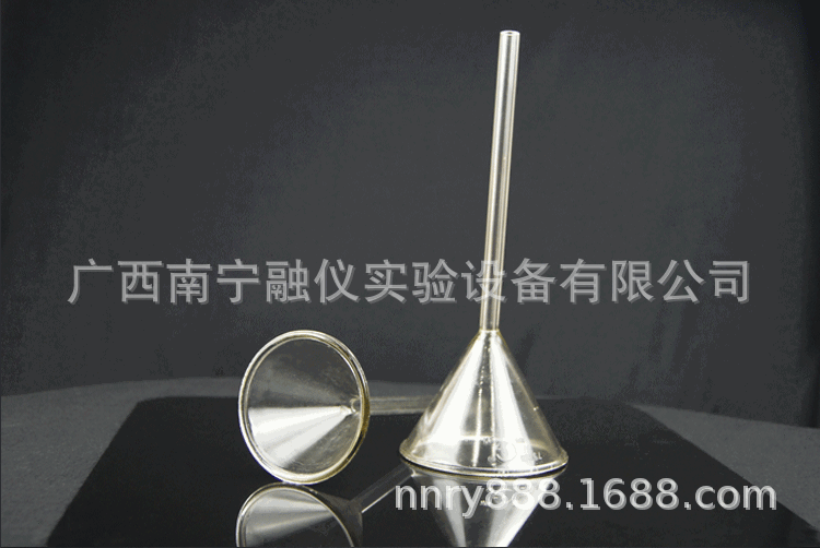 60ml 长标漏斗 玻璃漏斗  教学试验用品