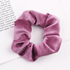 Qi Ji Amazon Fashion Hair 46 Color Velvet Golden Velvet Large -intestine Ring Head Flower Manufacturer