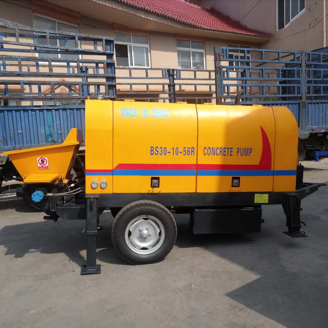 高楼混凝土输送泵细石混凝土泵远距离输送泵S阀混凝土输送泵