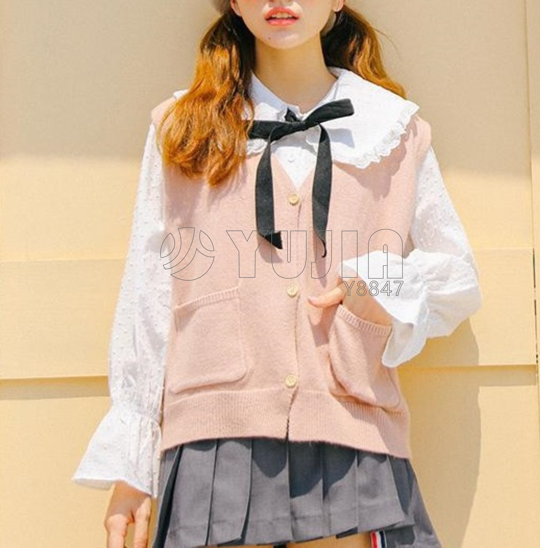 Gilet femme en Mélange de coton - Ref 3317779 Image 1