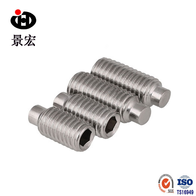 不锈钢圆柱端紧定 79圆柱端紧定 915内六角圆柱端顶丝 M3