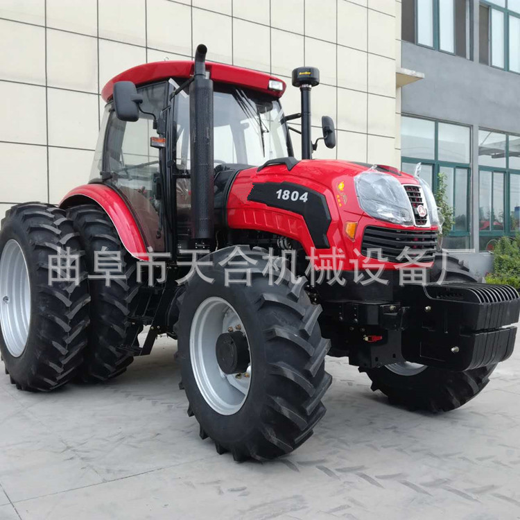 大棚王四驱拖拉机 爬坡王大马力东方红拖拉机 多功能旋耕犁地机