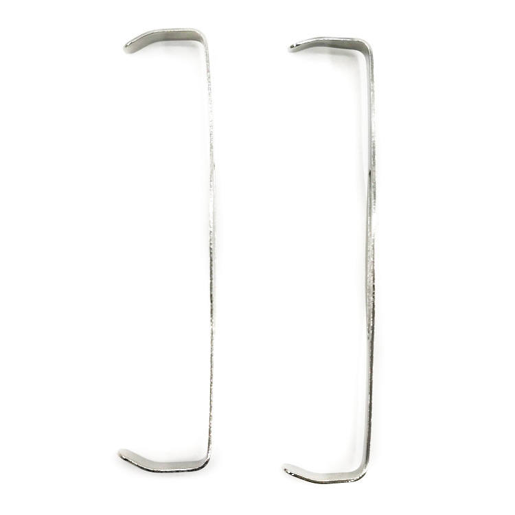 甲状腺拉钩不锈钢双头拉勾板式直角拉钩口腔拉钩拉勾腹壁拉钩