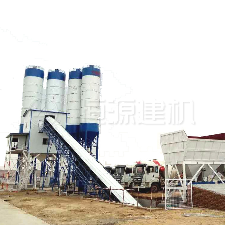 HZS120搅拌站 仕高玛JS2000主机  恒源厂家报价 2方搅拌机站