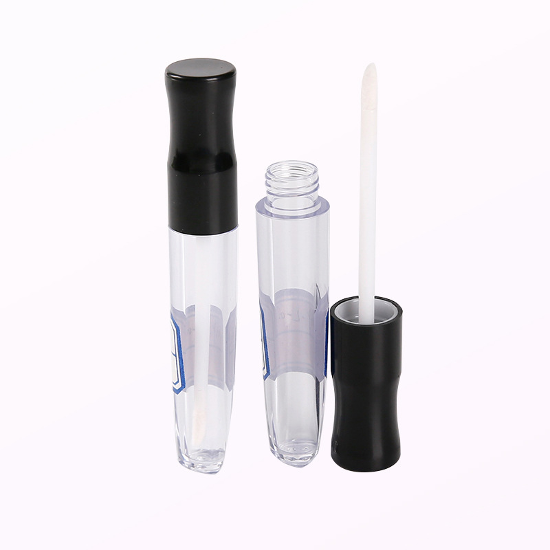 专业定制高档环保化妆品包装唇彩管 精致时尚透明塑料唇彩管