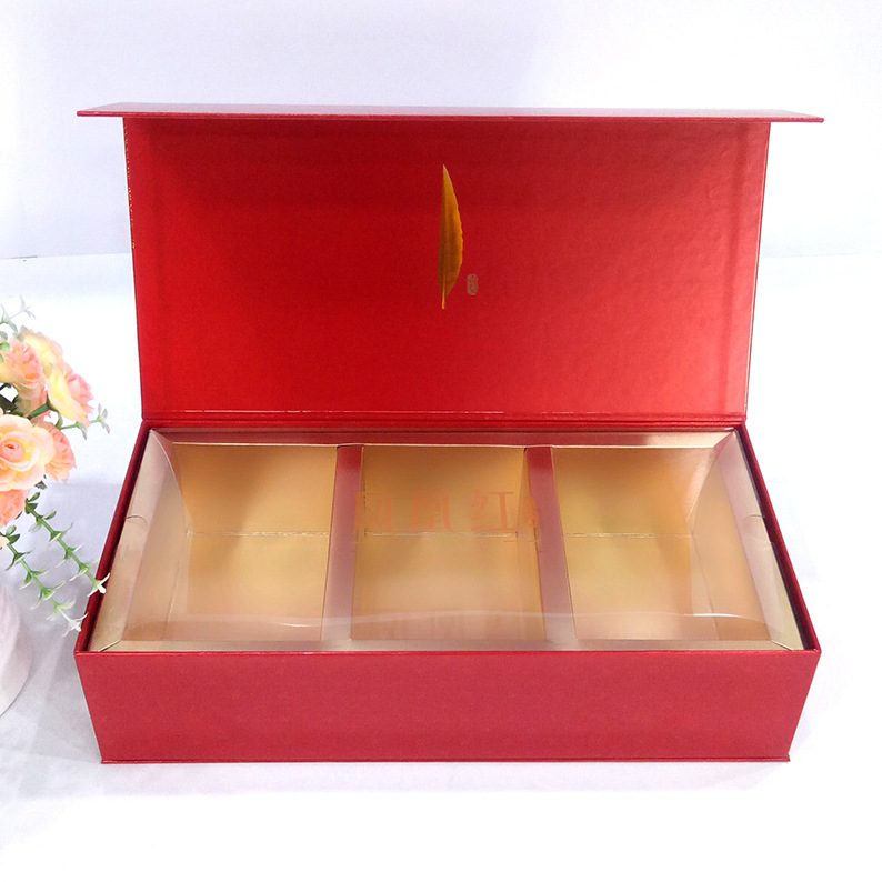 定制茶叶包装盒 高档翻盖茶叶礼品盒 通用包装彩盒月饼礼盒批发