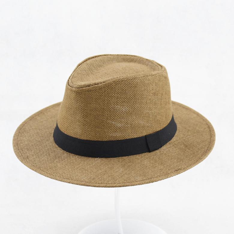 Women's Elegant Lady Solid Color Big Eaves Fedora Hat display picture 1