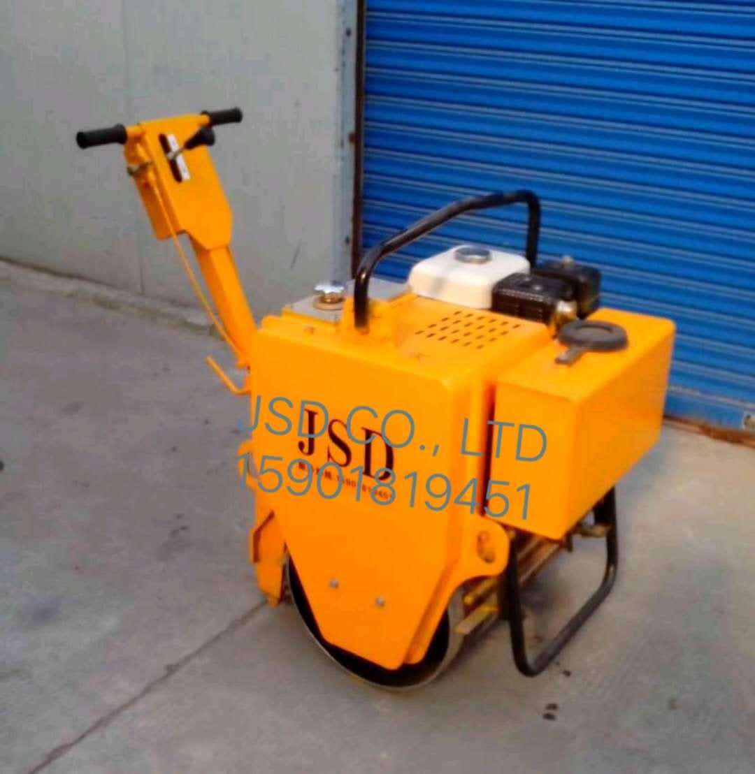 SR500液压振动小型单钢轮压路机 汽油机压路机