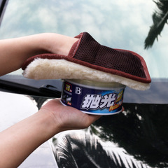 Car wash gloves, car wiping, plush, waterproof and beauty special, does not damage the paint, imitation wool, chenille, bear paw rag, winter